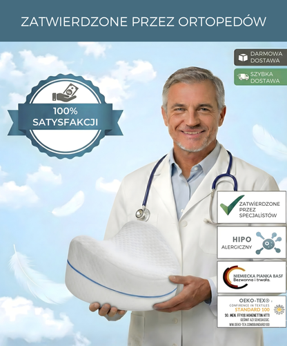 Viskomfor™ - Poduszka Ortopedyczna Na Kolana Memory