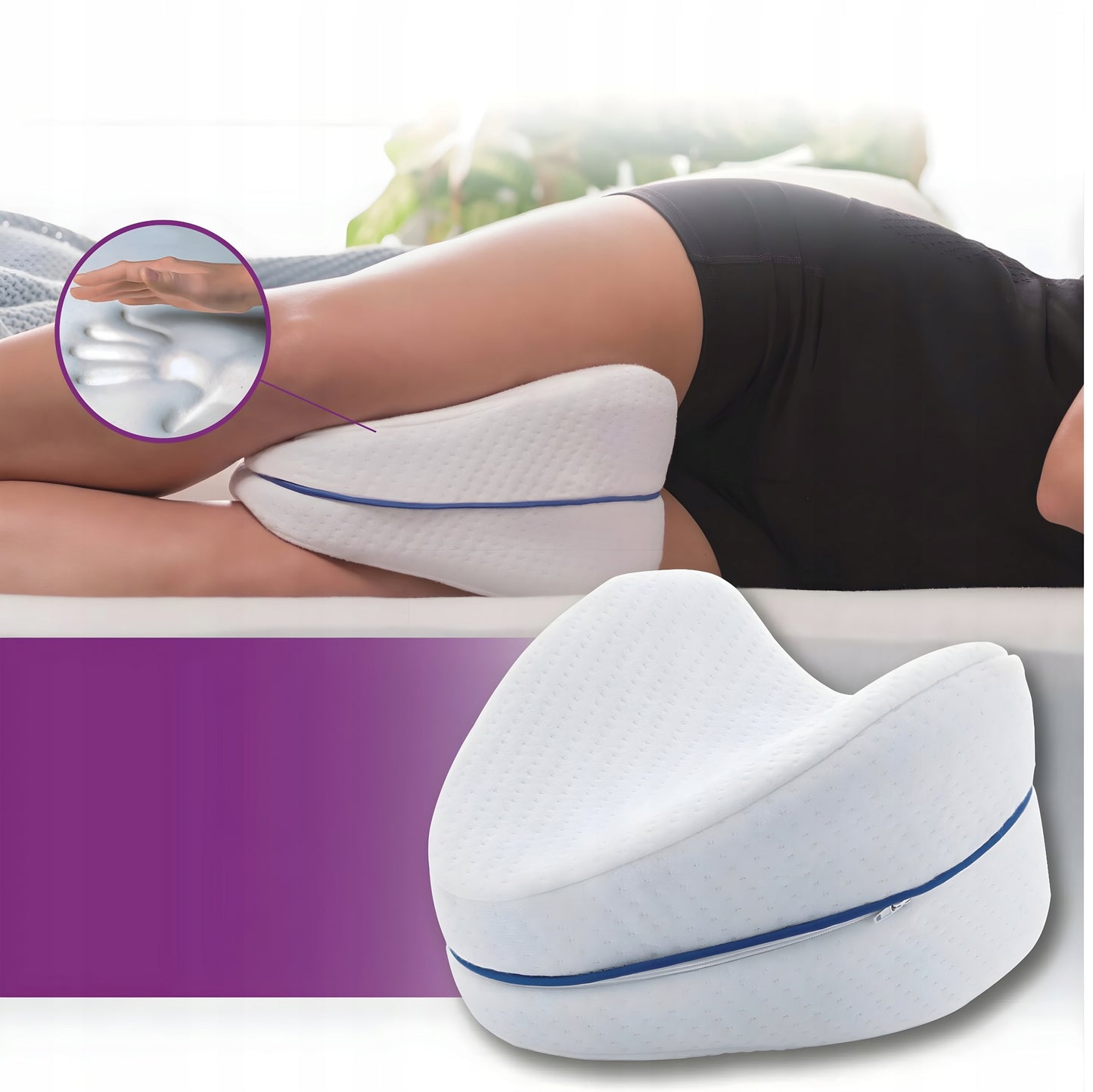 Viskomfor™ - Poduszka Ortopedyczna Na Kolana Memory